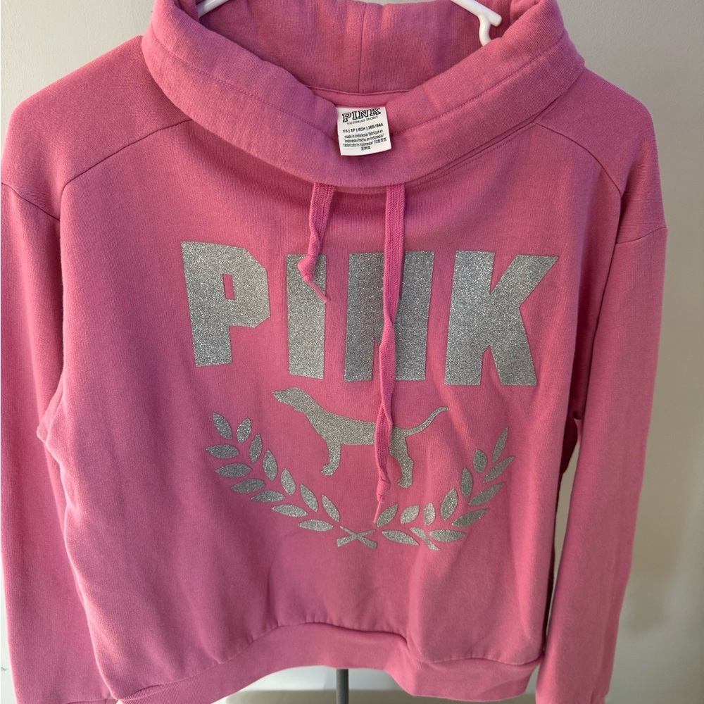 PINK Victoria's Secret Pink Cowl Neck Sweater